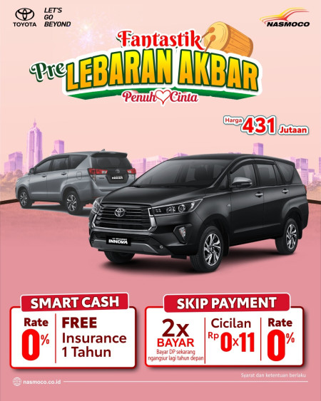 🚀 PROMO TOYOTA INNOVA ZENIX DEMAK 2025 🚀